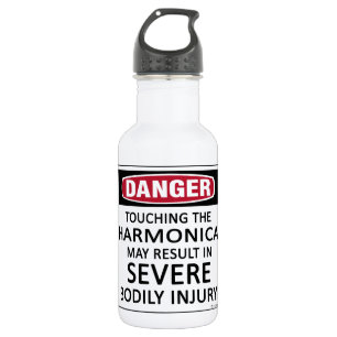 Danger Harmonica Waterfles