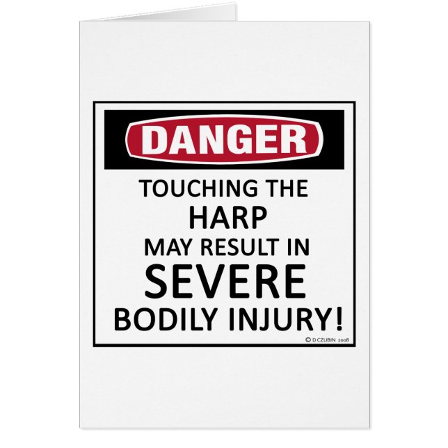 Danger Harp (Voorkant)