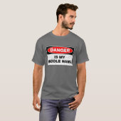 Danger is mijn middennaam t-shirt (Voorkant volledig)
