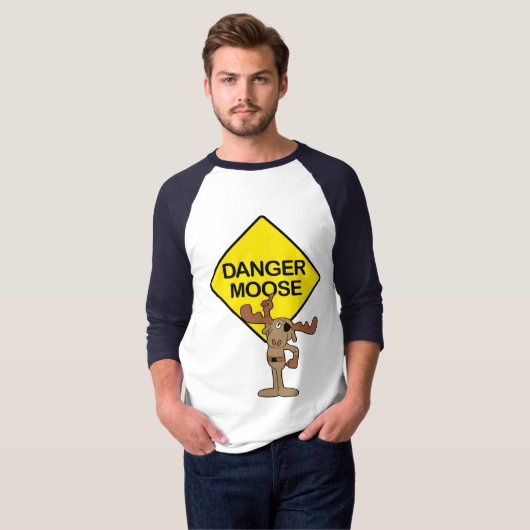 Danger Moose T-shirt (Voorkant volledig)