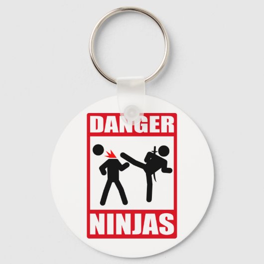 Danger Ninjas Sleutelhanger (Voorkant)