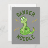 Danger Noodle Briefkaart (Voorkant / Achterkant)