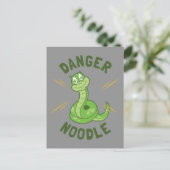 Danger Noodle Briefkaart (Staand voorkant)