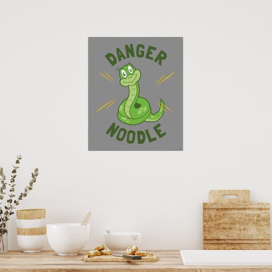 Danger Noodle Poster (Keuken)
