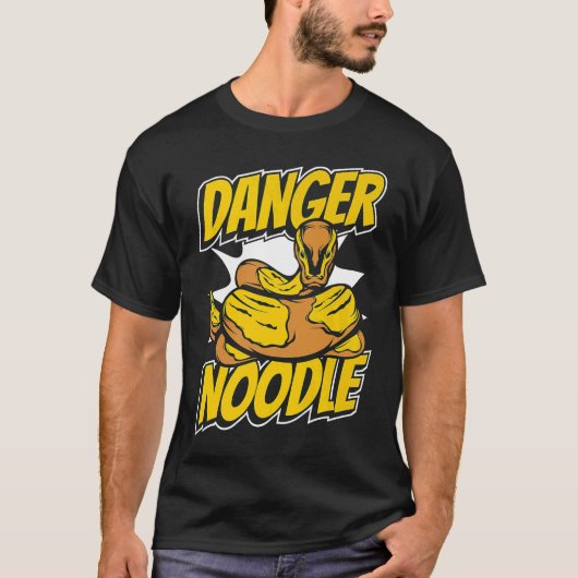 Danger Noodle Snake Owner Snake  Banana Ball Pytho T-shirt (Voorkant)