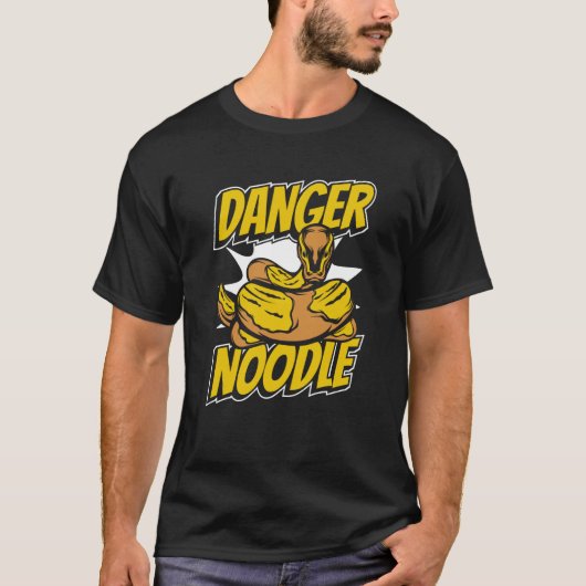 Danger Noodle Snake Owner Snake Banana Ball Python T-shirt (Voorkant)