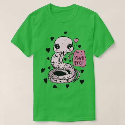 Danger Noodle T-shirt (Design voorkant)