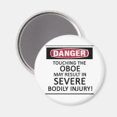Danger Oboe Magneet (Voorkant / Achterkant)