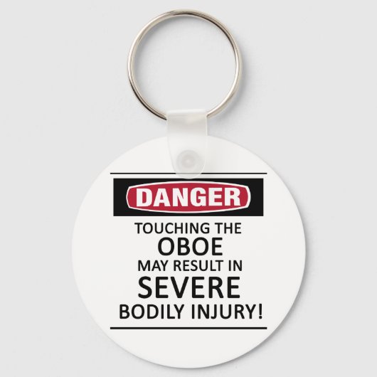 Danger Oboe Sleutelhanger (Voorkant)