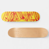 DANGER PERSOONLIJK SKATEBOARD (Horizontaal)