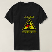 Danger Rock ZoneFunny 629 T-shirt (Design voorkant)