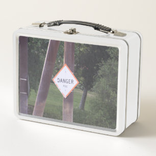 Danger Sign Lunch Box