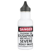 Danger Sousaphone Waterfles (Links)