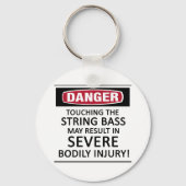 Danger String Bass Sleutelhanger (Voorkant)