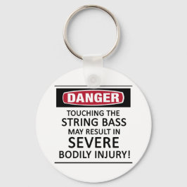 Danger String Bass Sleutelhanger