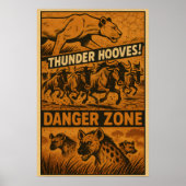 Danger Zone – Thunder Hooves Comic Poster (Voorkant)