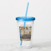 Dangerachtig dicht bij de vun acryl drinkbeker (Achterkant)