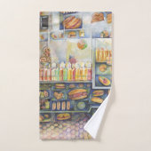 Dangerachtig dicht bij de vun bad handdoek (Handdoek)