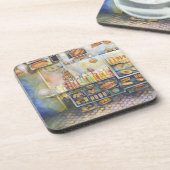 Dangerachtig dicht bij de vun bier onderzetter (Linkerzijde)