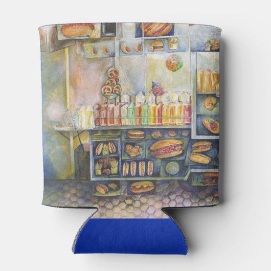 Dangerachtig dicht bij de vun blikjeskoeler (Achterkant)