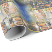 Dangerachtig dicht bij de vun cadeaupapier (Rol Hoek)