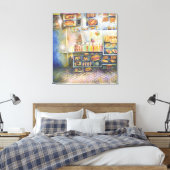 Dangerachtig dicht bij de vun canvas afdruk (Insitu (Slaapkamer))