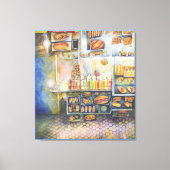 Dangerachtig dicht bij de vun canvas afdruk (Voorkant)