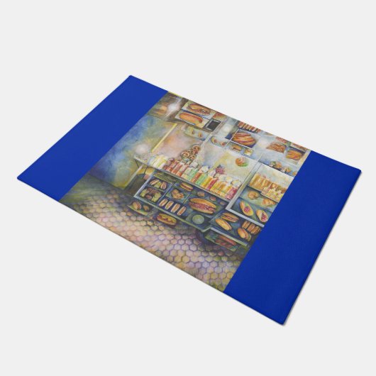 Dangerachtig dicht bij de vun deurmat (Schuin)