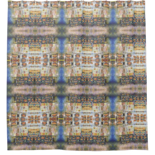 Dangerachtig dicht bij de vun douchegordijn (Voorkant)