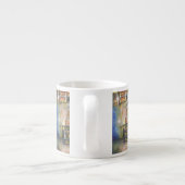 Dangerachtig dicht bij de vun espresso kop (Achterkant)