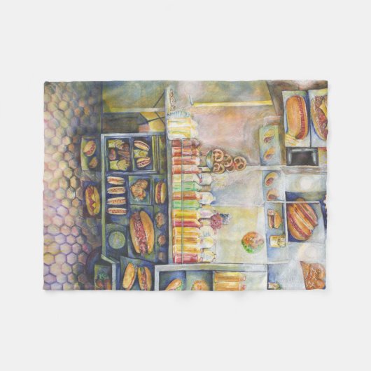 Dangerachtig dicht bij de vun fleece deken (Voorkant (Horizontaal))