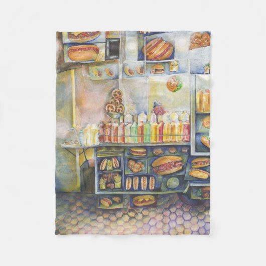 Dangerachtig dicht bij de vun fleece deken (Voorkant)