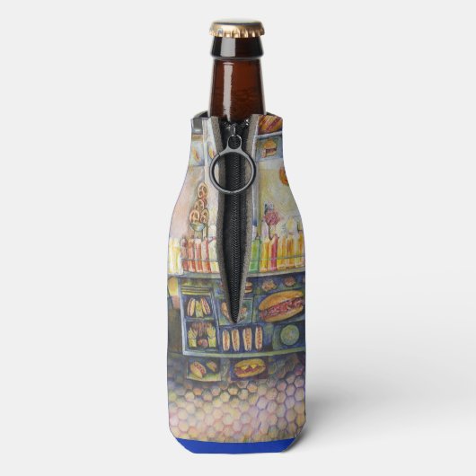 Dangerachtig dicht bij de vun flesjeskoeler (Fles Achterkant)