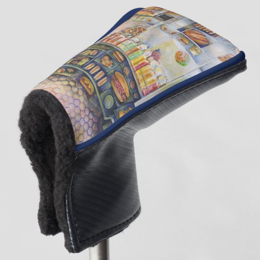 Dangerachtig dicht bij de vun golfheadcover (3/4 voorkant)