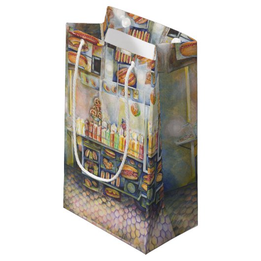 Dangerachtig dicht bij de vun klein cadeauzakje (Voorkant Gekanteld)