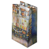 Dangerachtig dicht bij de vun klein cadeauzakje (Achterkant Gekanteld)