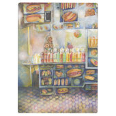 Dangerachtig dicht bij de vun klembord (Achterkant)