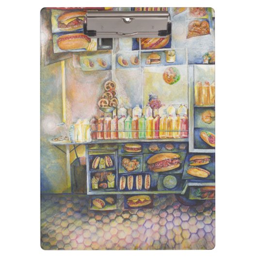 Dangerachtig dicht bij de vun klembord (Voorkant)