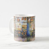 Dangerachtig dicht bij de vun koffiemok (Voorkant links)