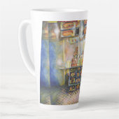 Dangerachtig dicht bij de vun latte mok (Linkerhoek)