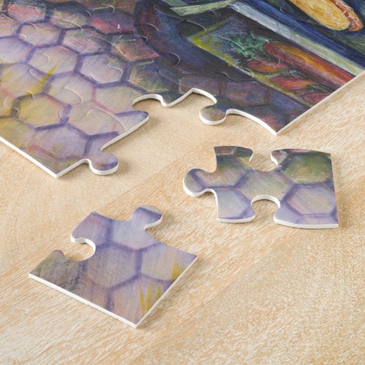 Dangerachtig dicht bij de vun legpuzzel (Zijkant)