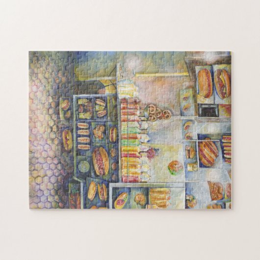 Dangerachtig dicht bij de vun legpuzzel (Horizontaal)