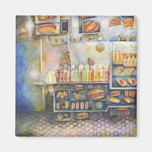 Dangerachtig dicht bij de vun magneet (Voorkant)