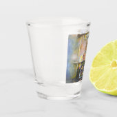Dangerachtig dicht bij de vun shot glas (Links)