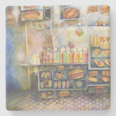 Dangerachtig dicht bij de vun stenen onderzetter (Voorkant)