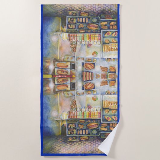 Dangerachtig dicht bij de vun strandlaken (Voorkant)