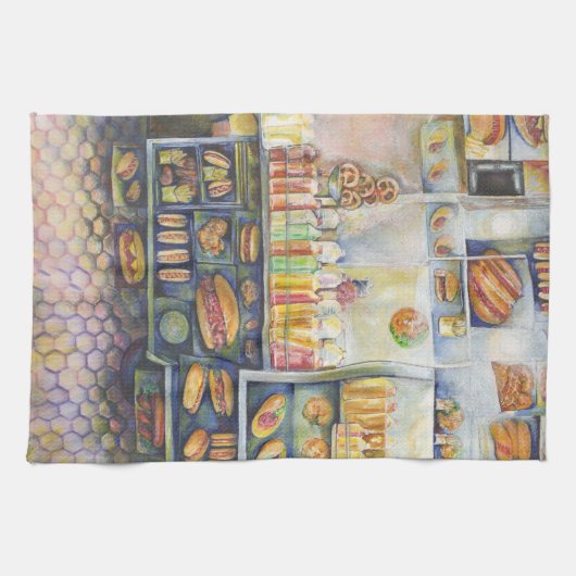 Dangerachtig dicht bij de vun theedoek (Horizontaal)