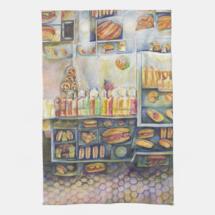 Dangerachtig dicht bij de vun theedoek