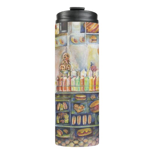 Dangerachtig dicht bij de vun thermosbeker (Voorkant)