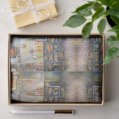 Dangerachtig dicht bij de vun tissuepapier (Geschenk)